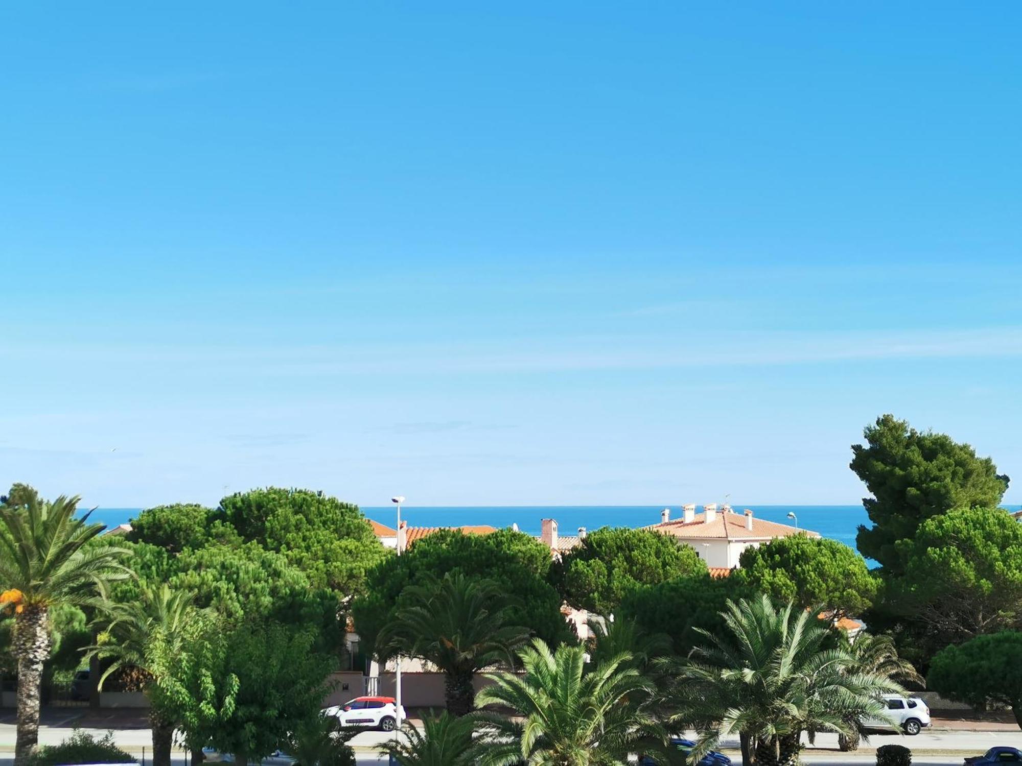 Appartement Refait A Neuf, Climatise Avec Vue Mer Et Montagne, Avec Place De Parking Privative Saint-Cyprien  Exteriér fotografie